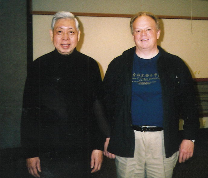 Iden with Master Chen in 2005